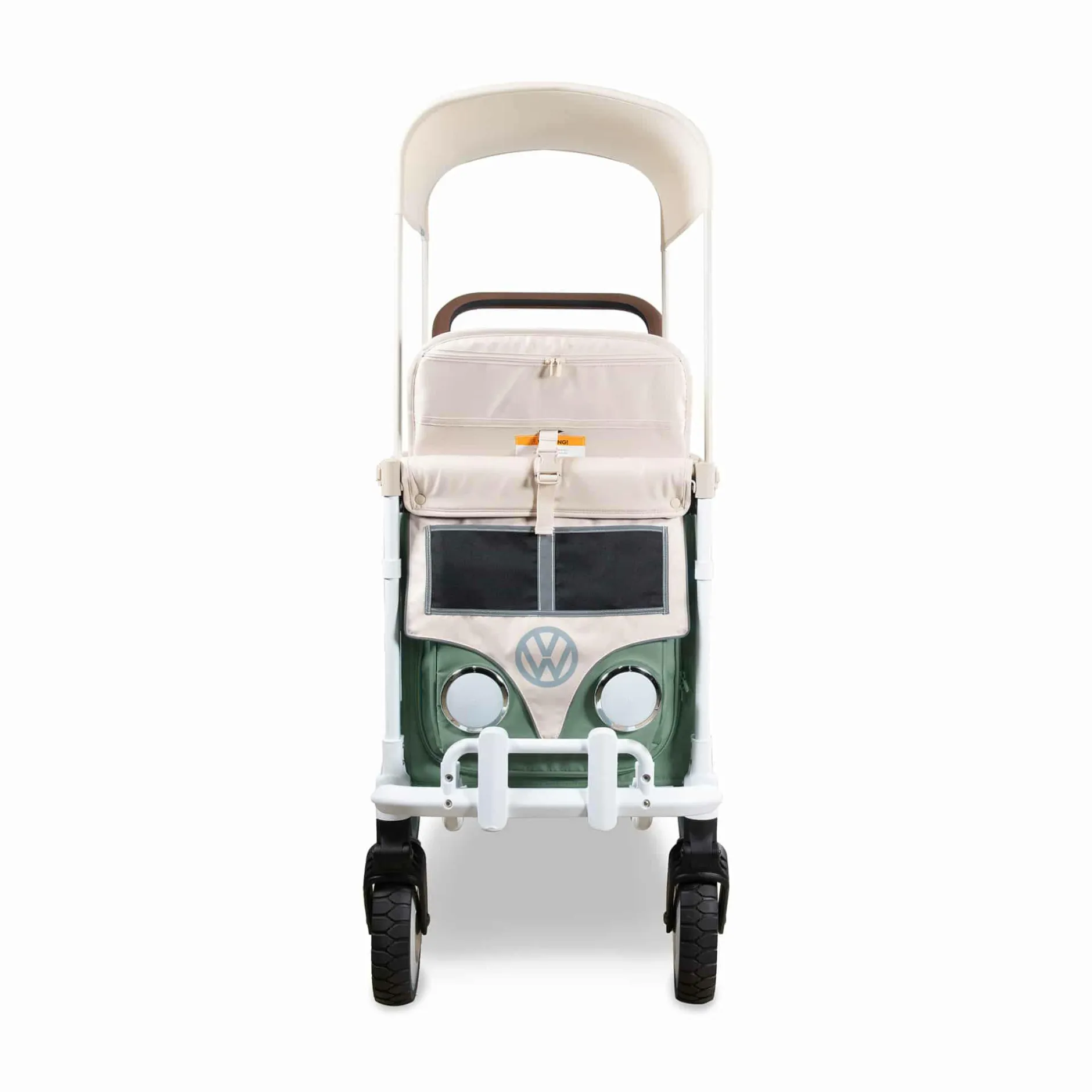 WONDERFOLD VW2 Volkswagen Kinderwagen Sage Green*Kinder Zwillingswagen & Geschwisterwagen
