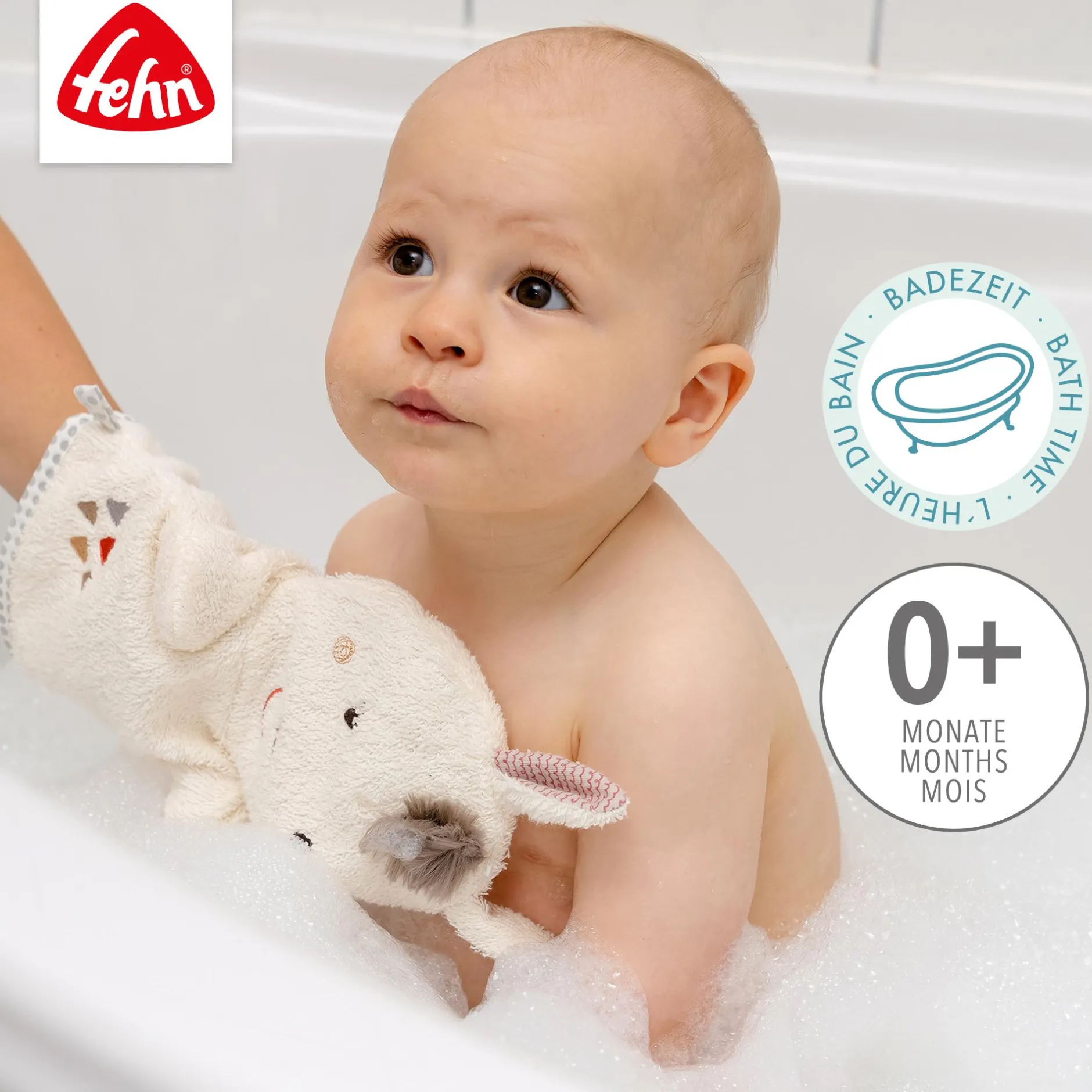 fehn Waschhandschuh Lama* Badetextilien|Badetextilien