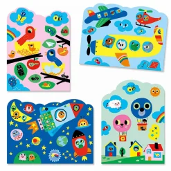 DJECO Wassermalen: im Himmel versteckt*Kinder Malen & Kneten