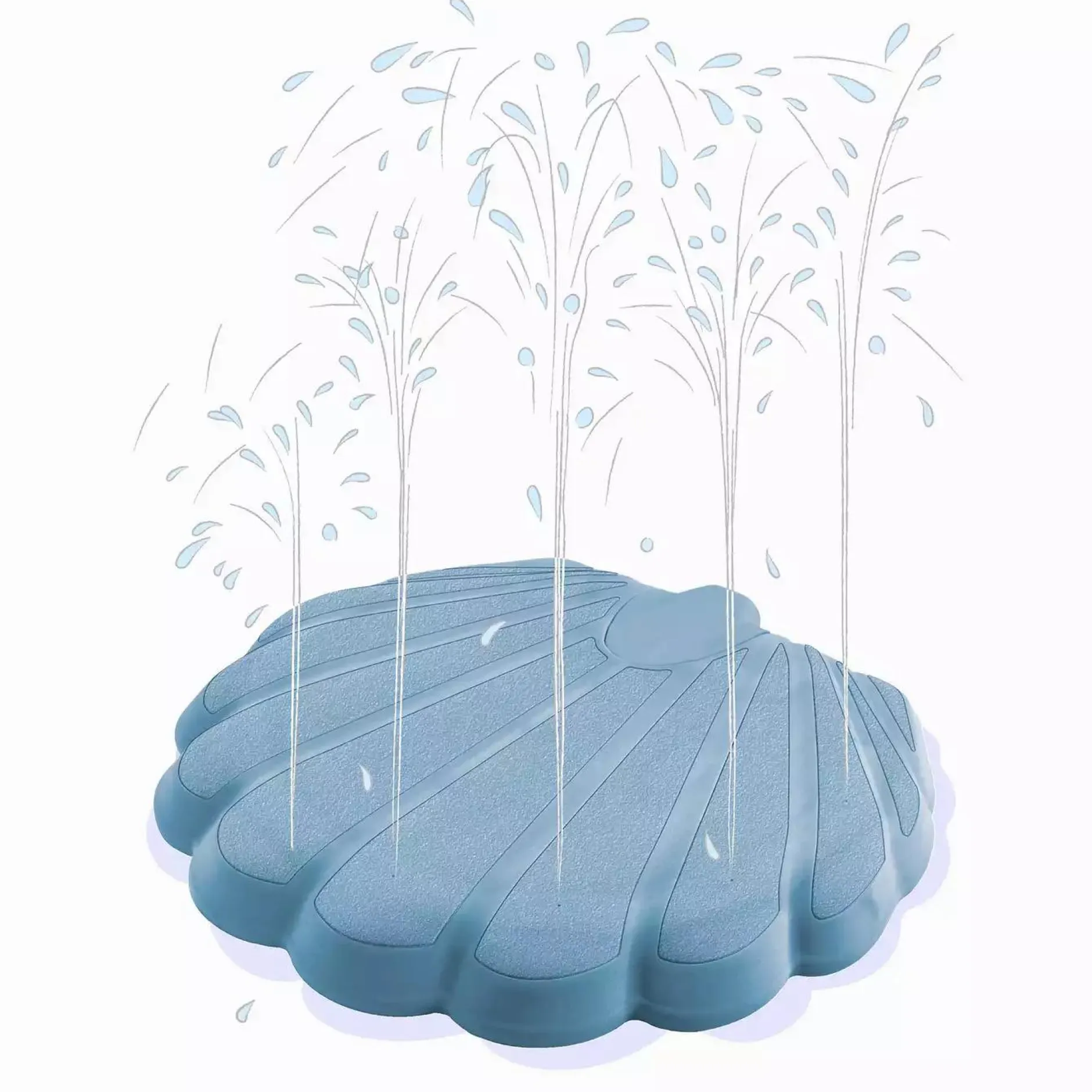 BIG Wasserplatte Splash Shower* Wasserspielzeug