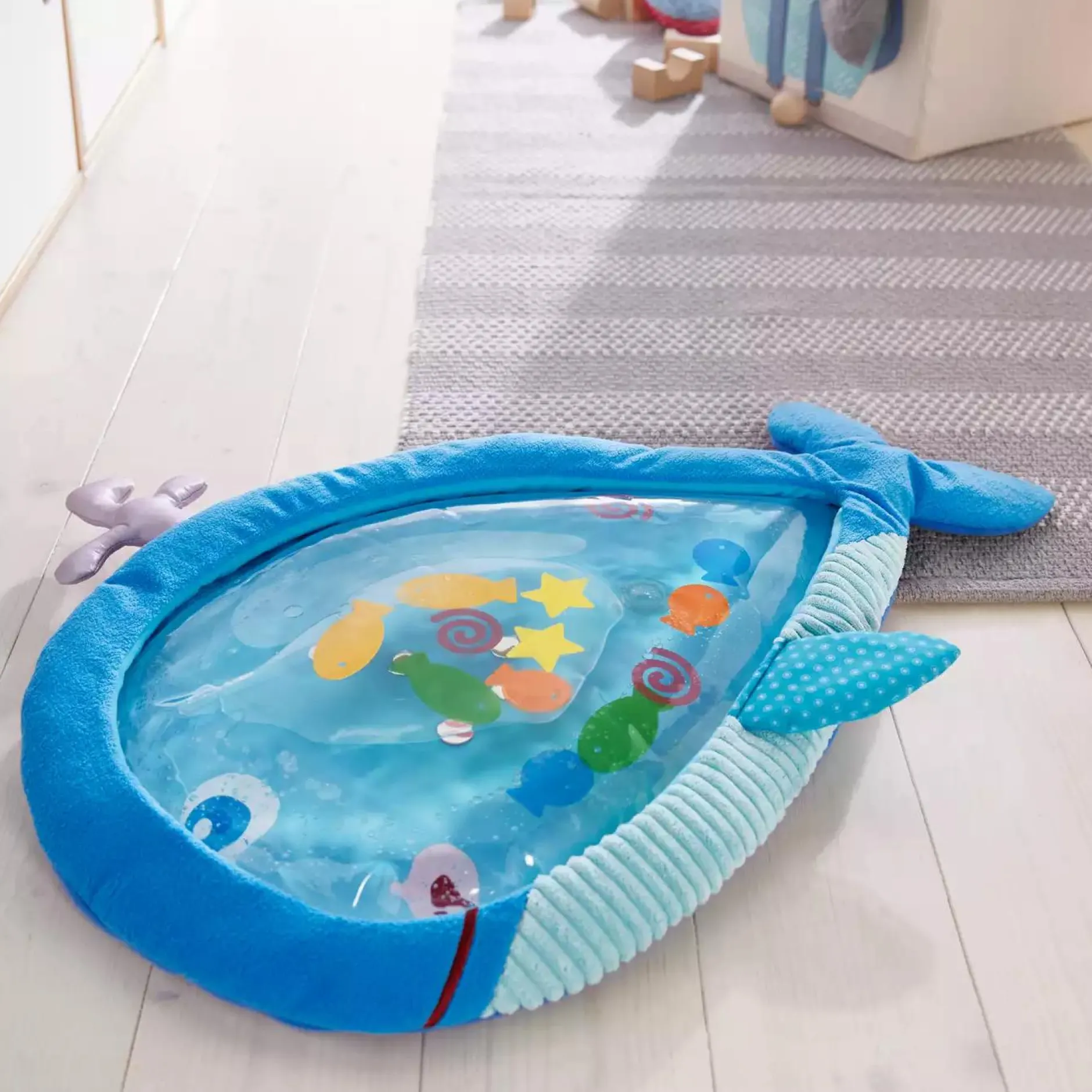 HABA Wasser-Spielmatte Großer Wal* Krabbelspielzeug|Wassermatten