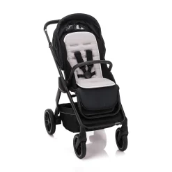 LITTLE ONE Wendeauflage Musselin Stone Grey*Kinder Kinderwagen Zubehör