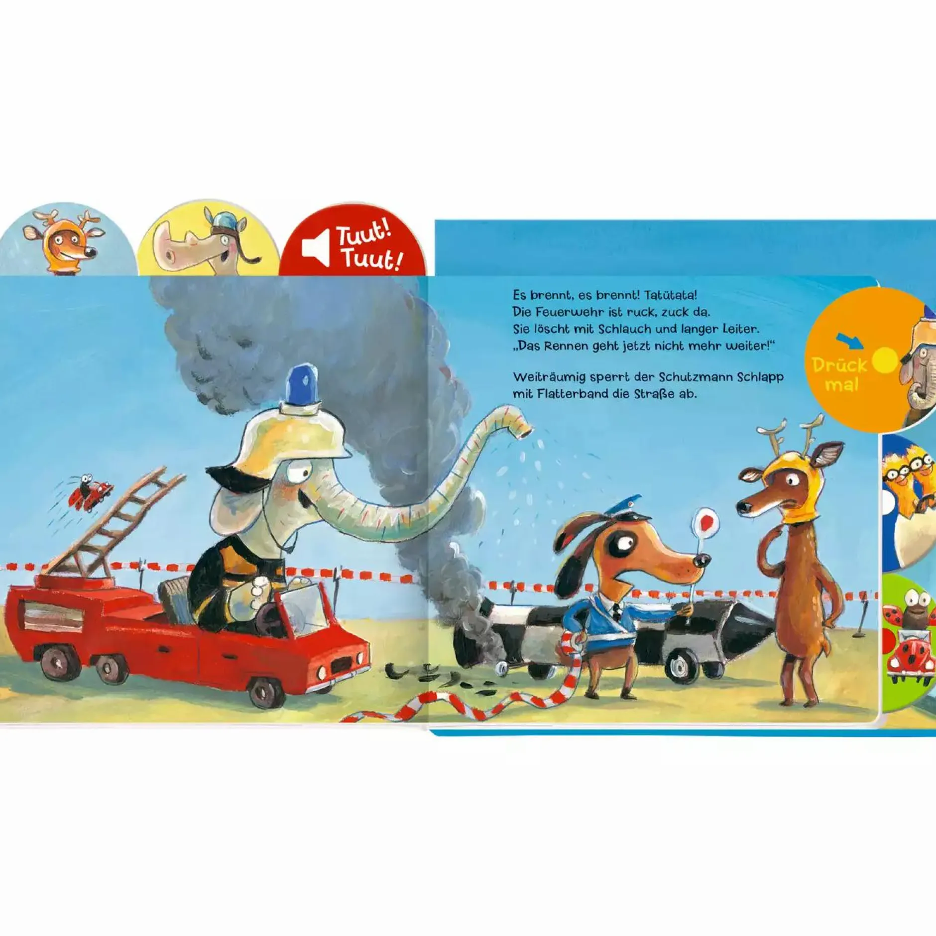 COPPENRATH Wer hupt denn da?*Kinder Kinderbücher|Spielzeug Ab 2 Jahre