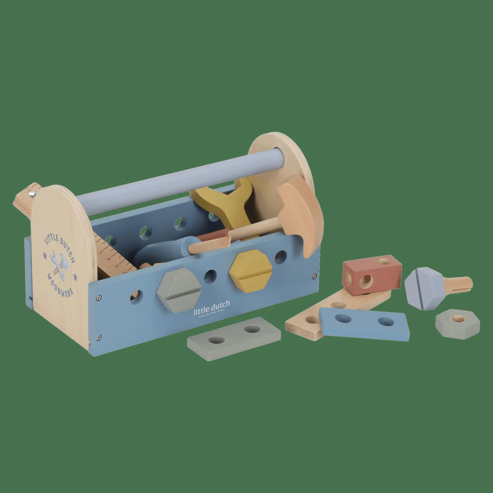 LITTLE DUTCH Werkzeugkasten aus Holz*Kinder Rollenspiele|Spielzeug Ab 2 Jahre