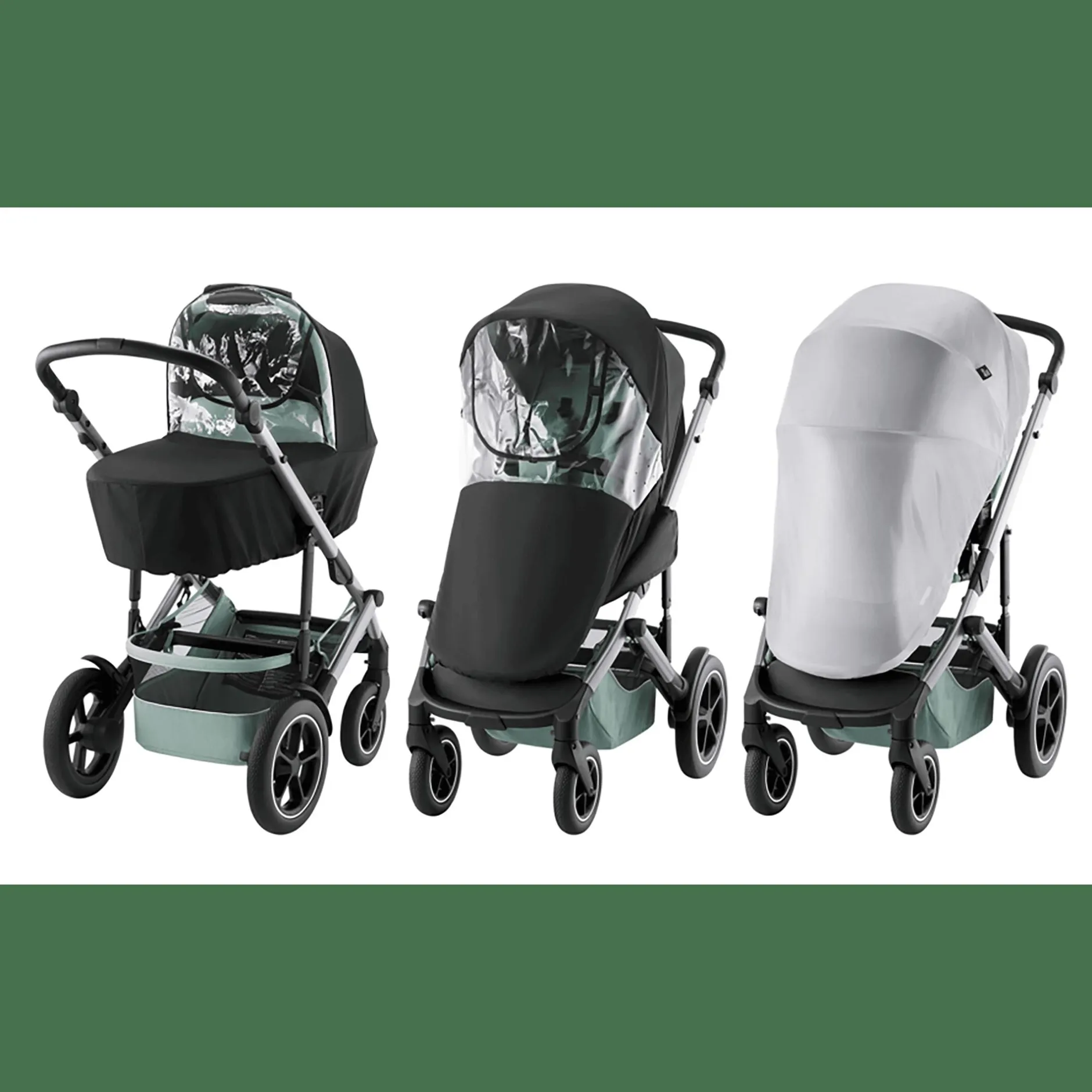 Britax Diamond Wetterschutz-Set SMILE*Kinder Kinderwagen Zubehör