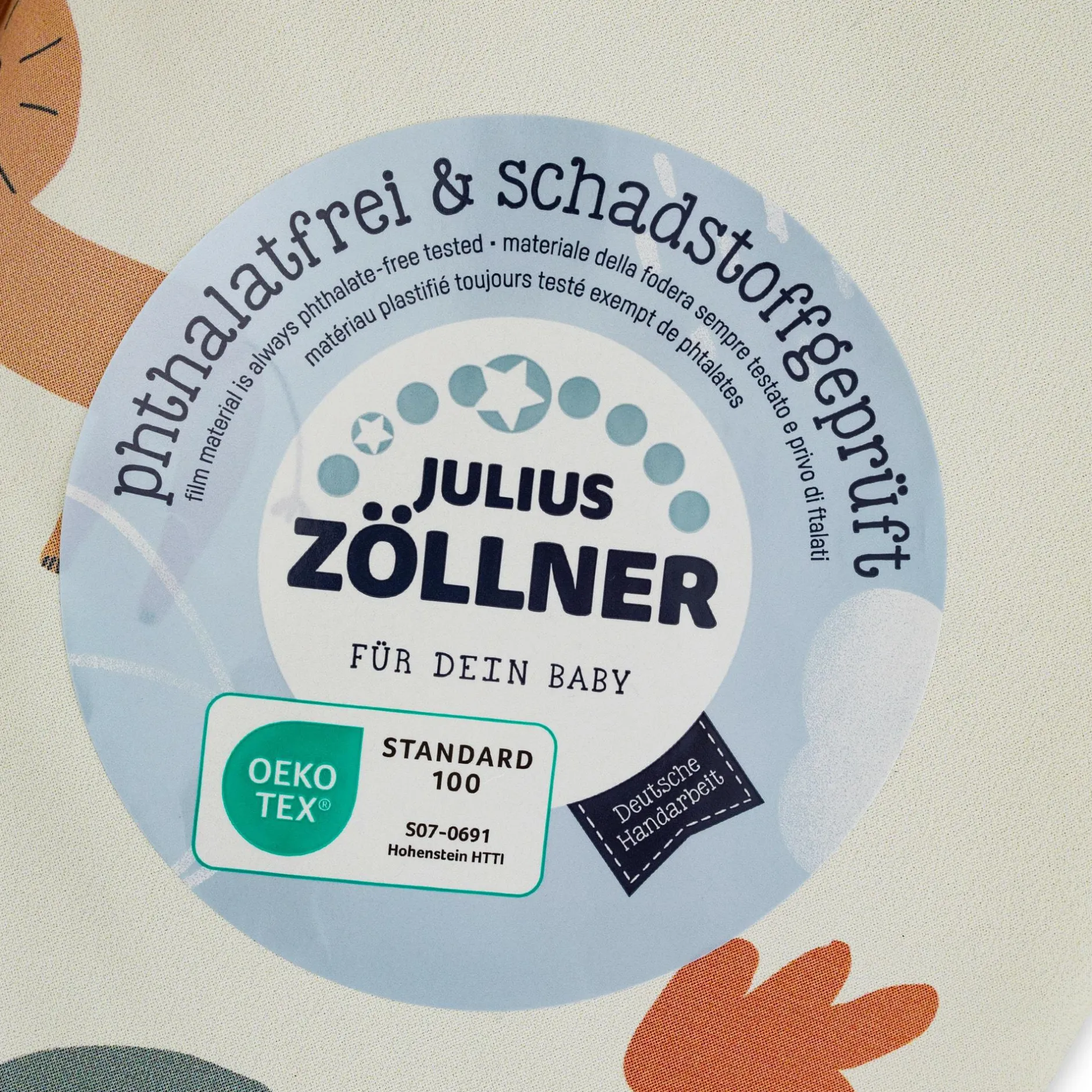 Zu00f6llner Wickelauflage Softy Wild Friends* Wickelauflagen|Wickelauflagen