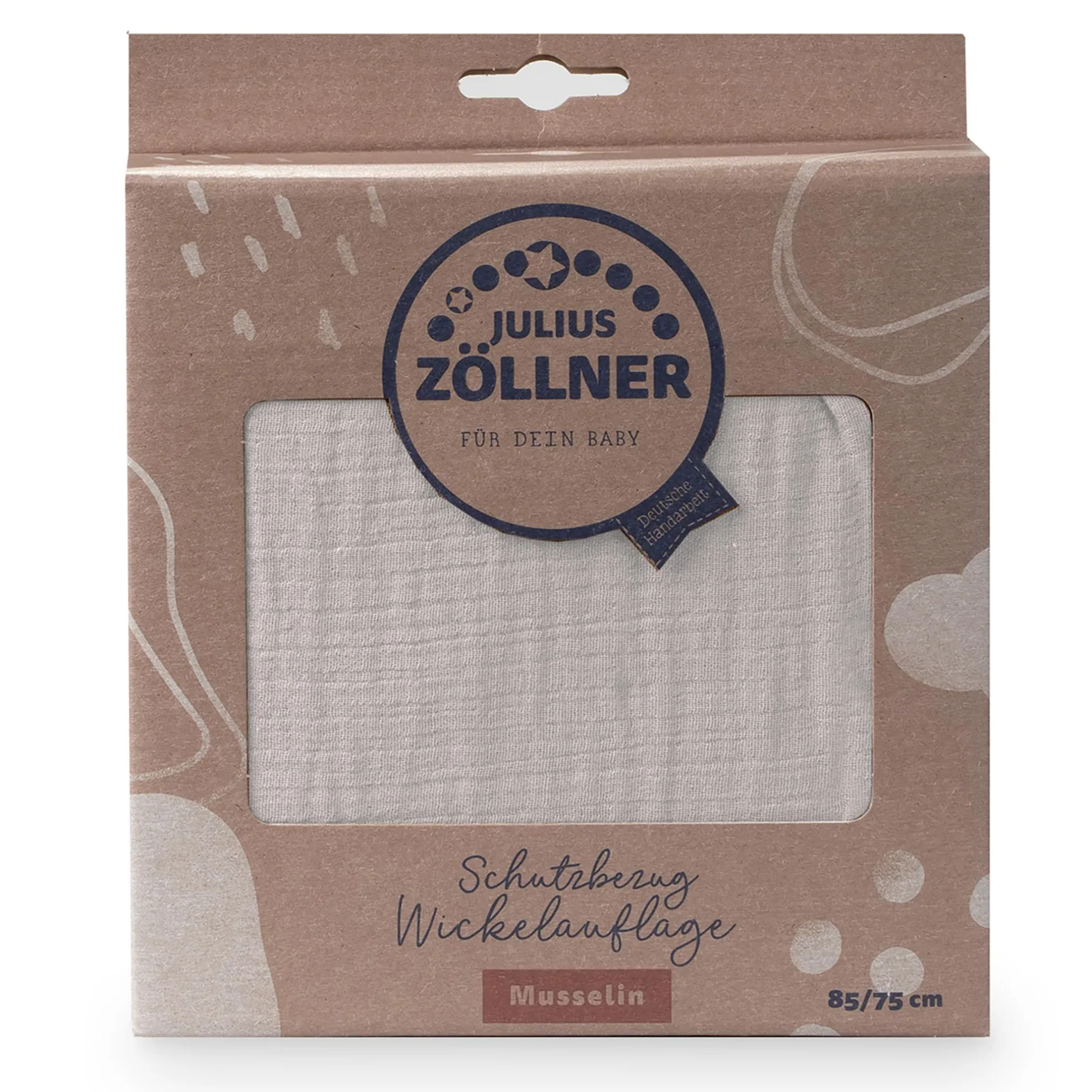 Zu00f6llner Wickelauflagenbezug Musselin* Wickelauflagen|Wickelauflagen