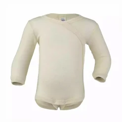 ENGEL Wickelbody langarm Natur* Bodys