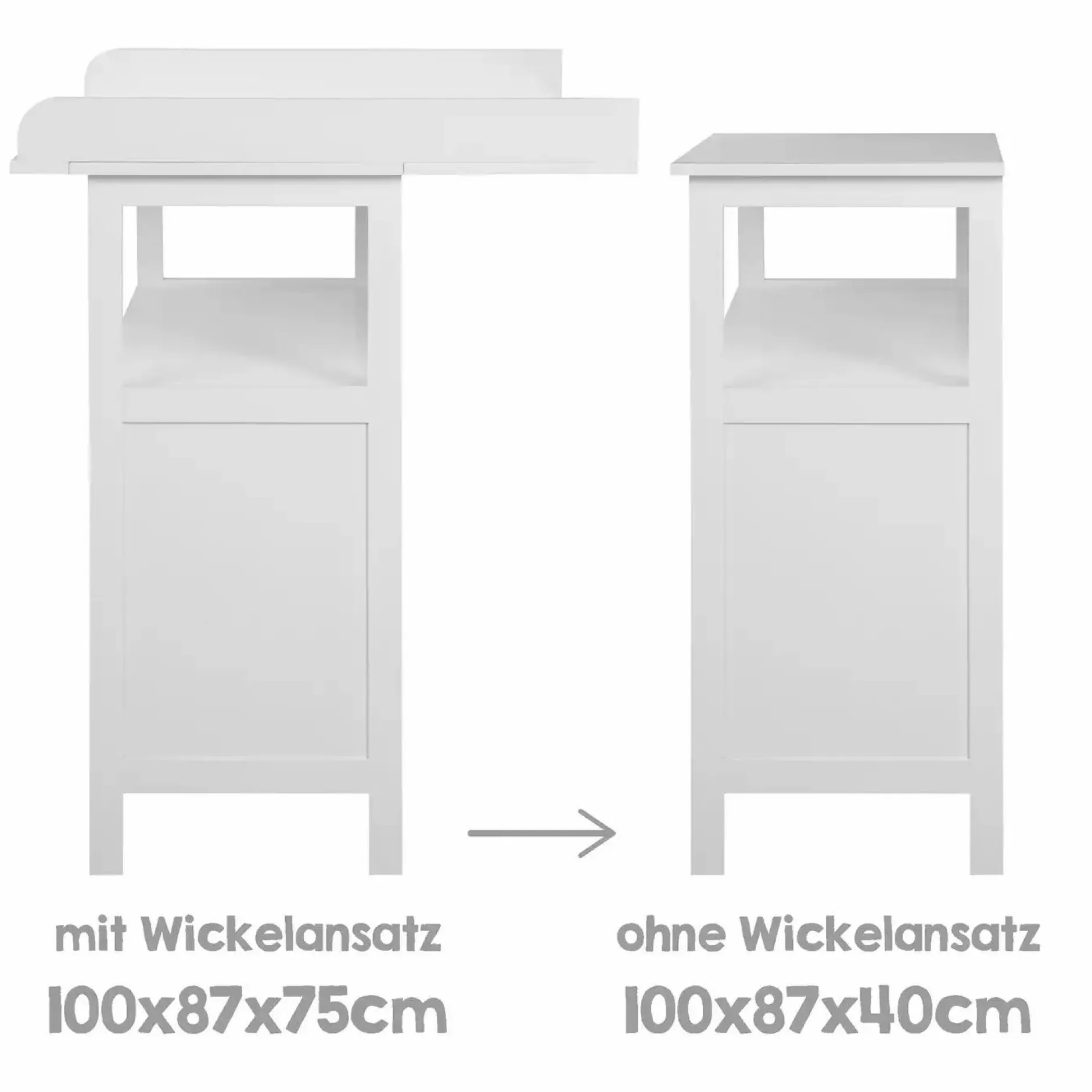 roba Wickelkommode Hamburg* Wickelmöbel