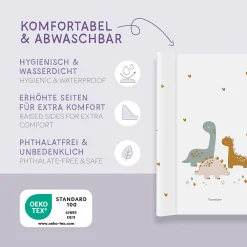 Tru00e4umeland Wickelmulde Dinolino* Wickelauflagen|Wickelauflagen