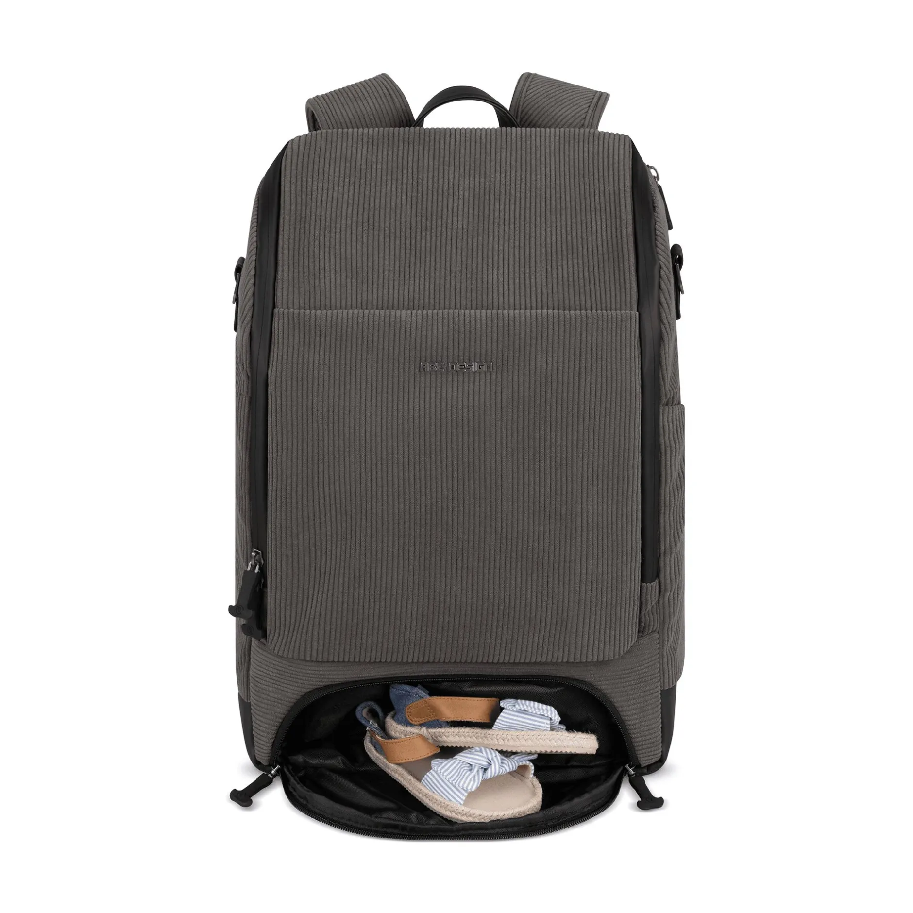 ABC DESIGN Wickelrucksack Active Almond*Kinder Wickelrucksäcke|Kinderwagen Zubehör