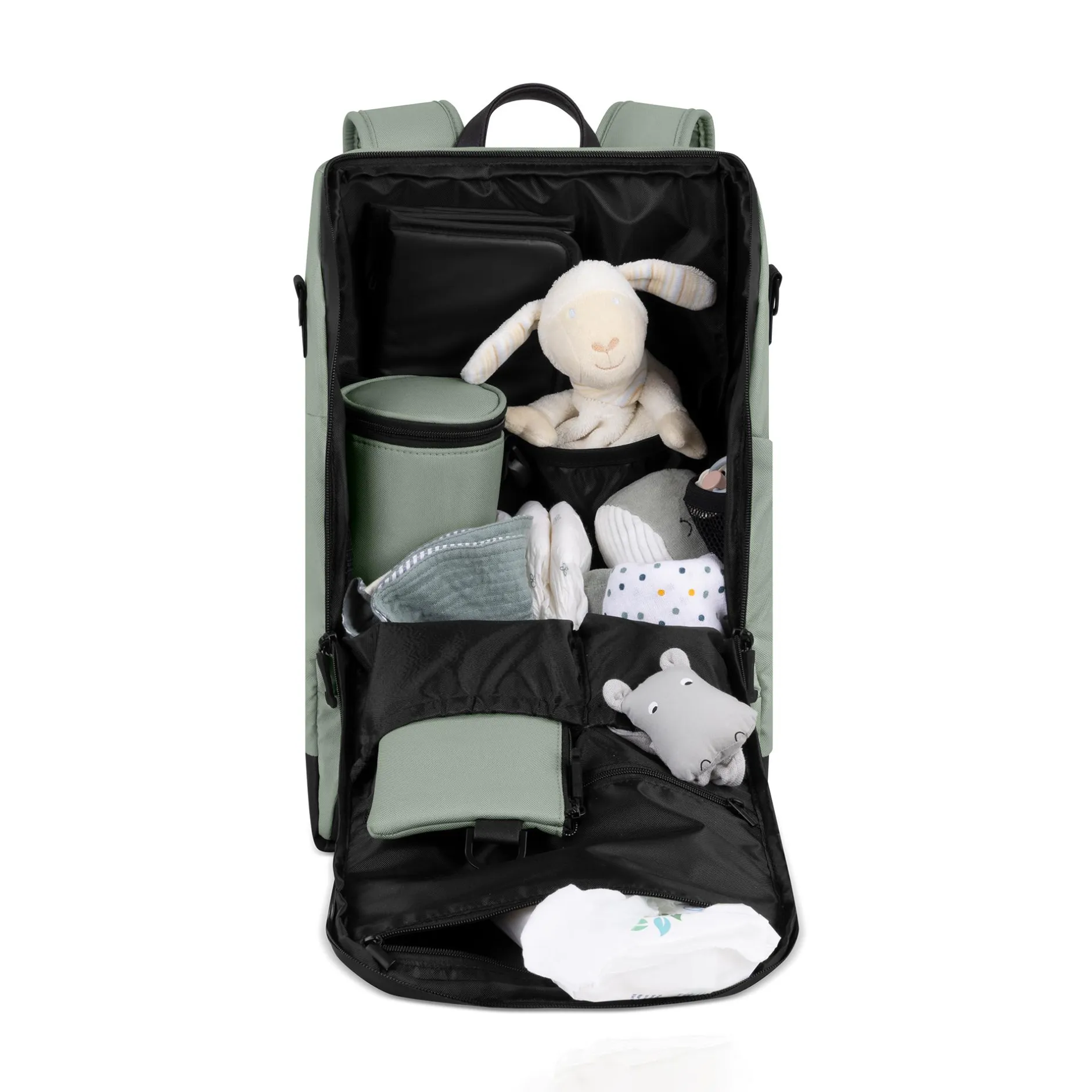 ABC DESIGN Wickelrucksack Active Pine*Kinder Wickelrucksäcke|Kinderwagen Zubehör