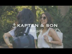 KAPTEN & SON Wickelrucksack Bergen Pro Diaper All Black* Wickelrucksäcke