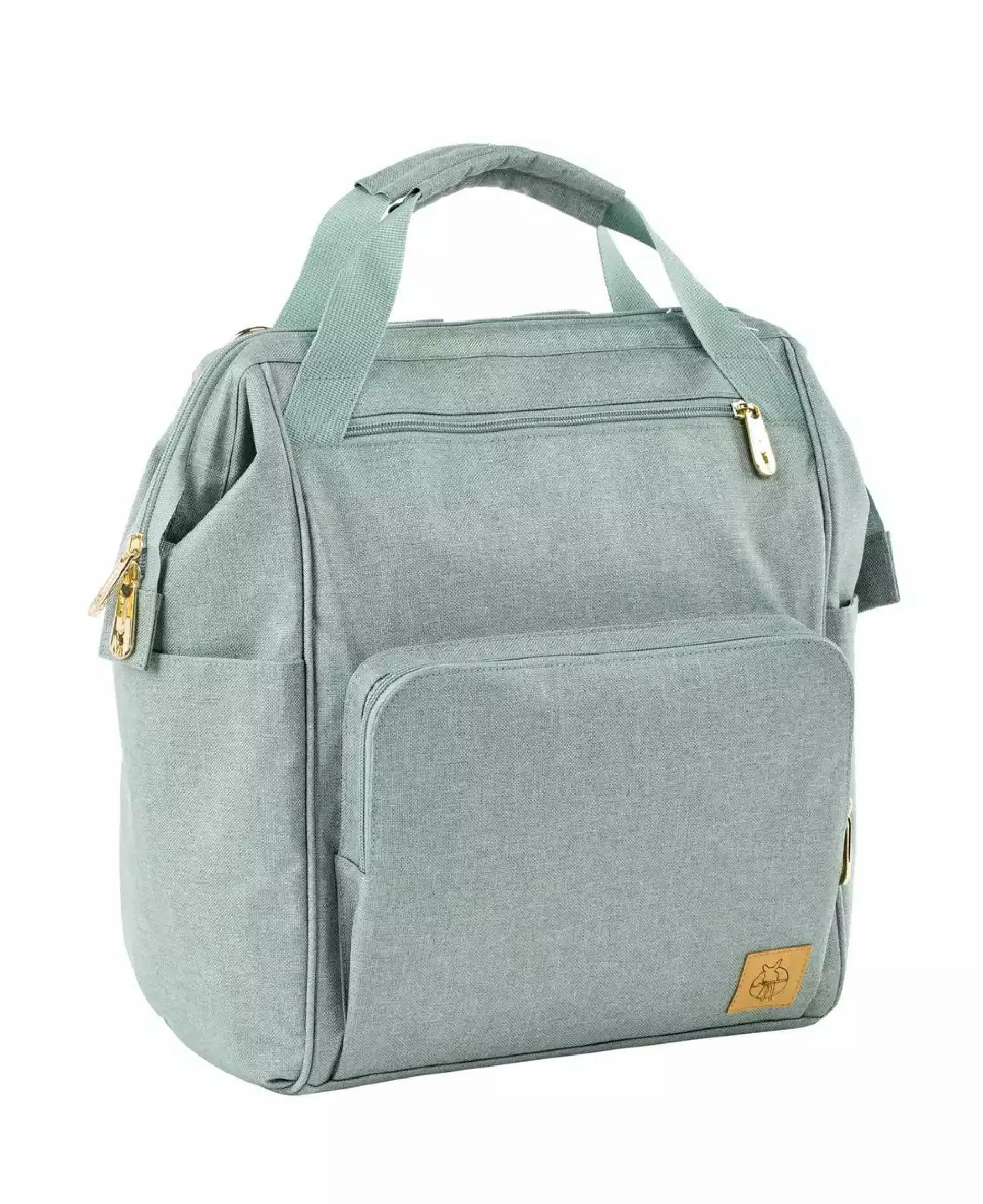 Lu00c4SSIG Wickelrucksack Glam Goldie mint* Wickelrucksäcke