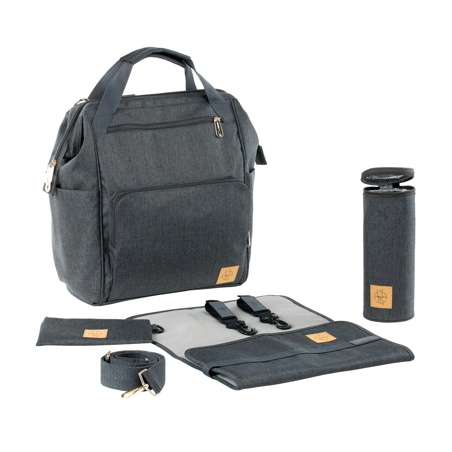 Lu00c4SSIG Wickelrucksack Glam Goldie* Wickelrucksäcke