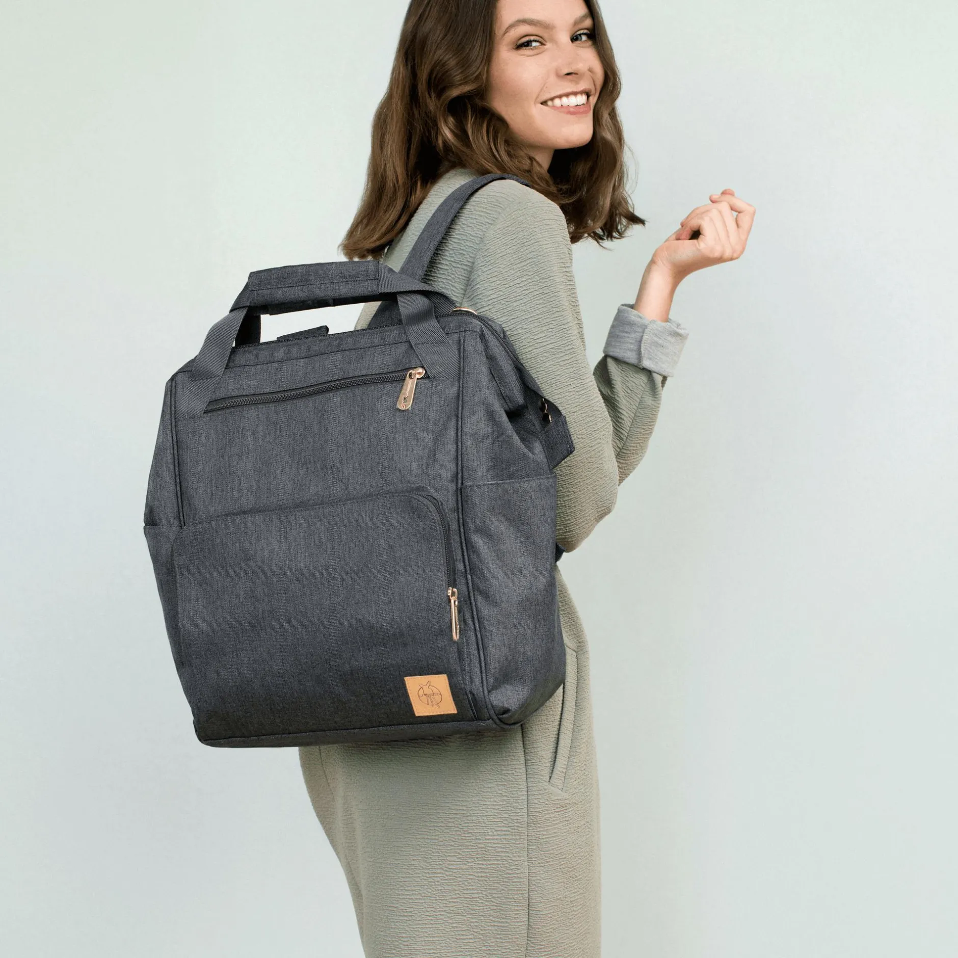 Lu00c4SSIG Wickelrucksack Glam Goldie* Wickelrucksäcke