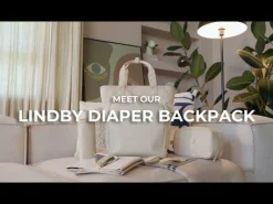 KAPTEN & SON Wickelrucksack Lindby Diaper Greige* Wickelrucksäcke