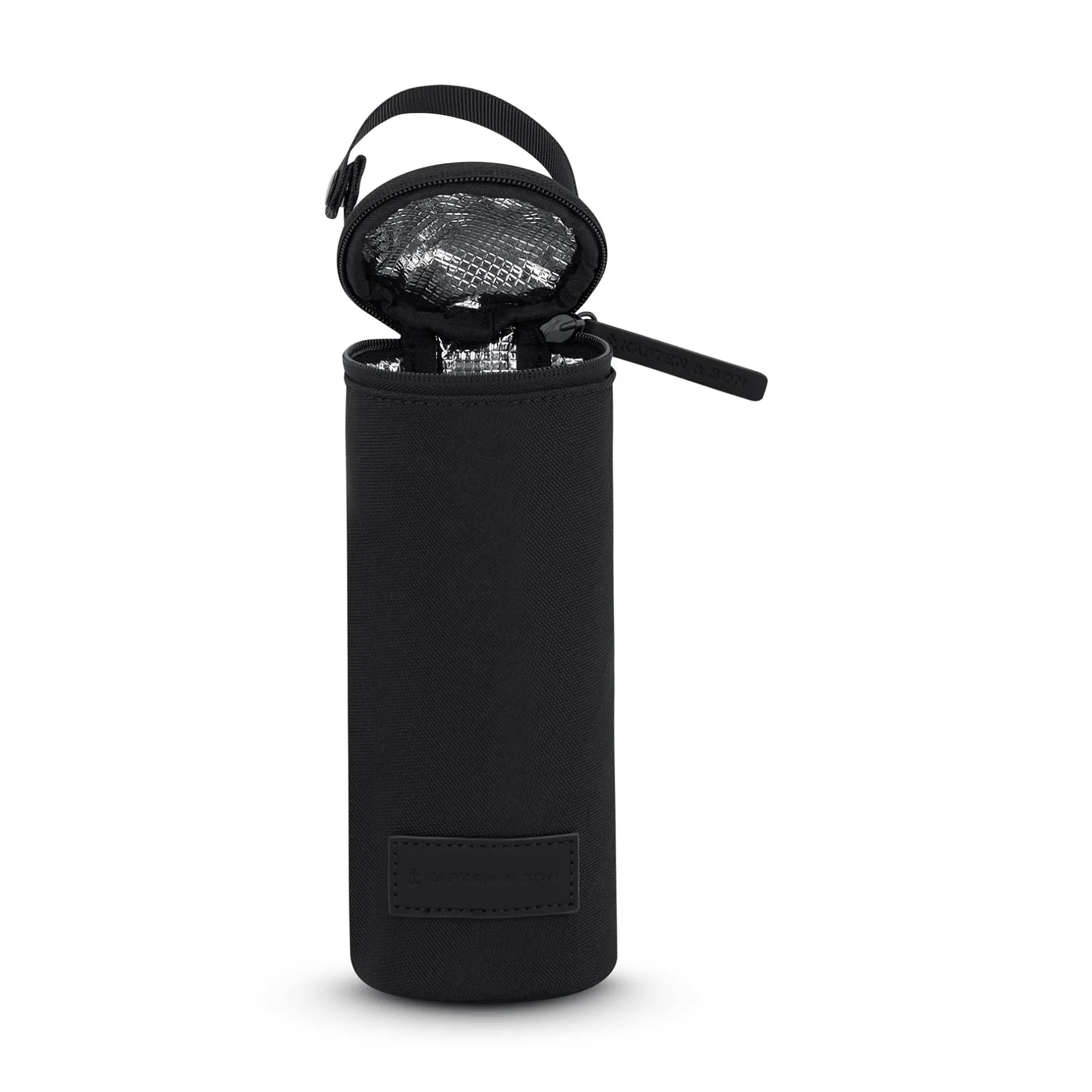 KAPTEN & SON Wickelrucksack Lindby Diaper All Black* Wickelrucksäcke