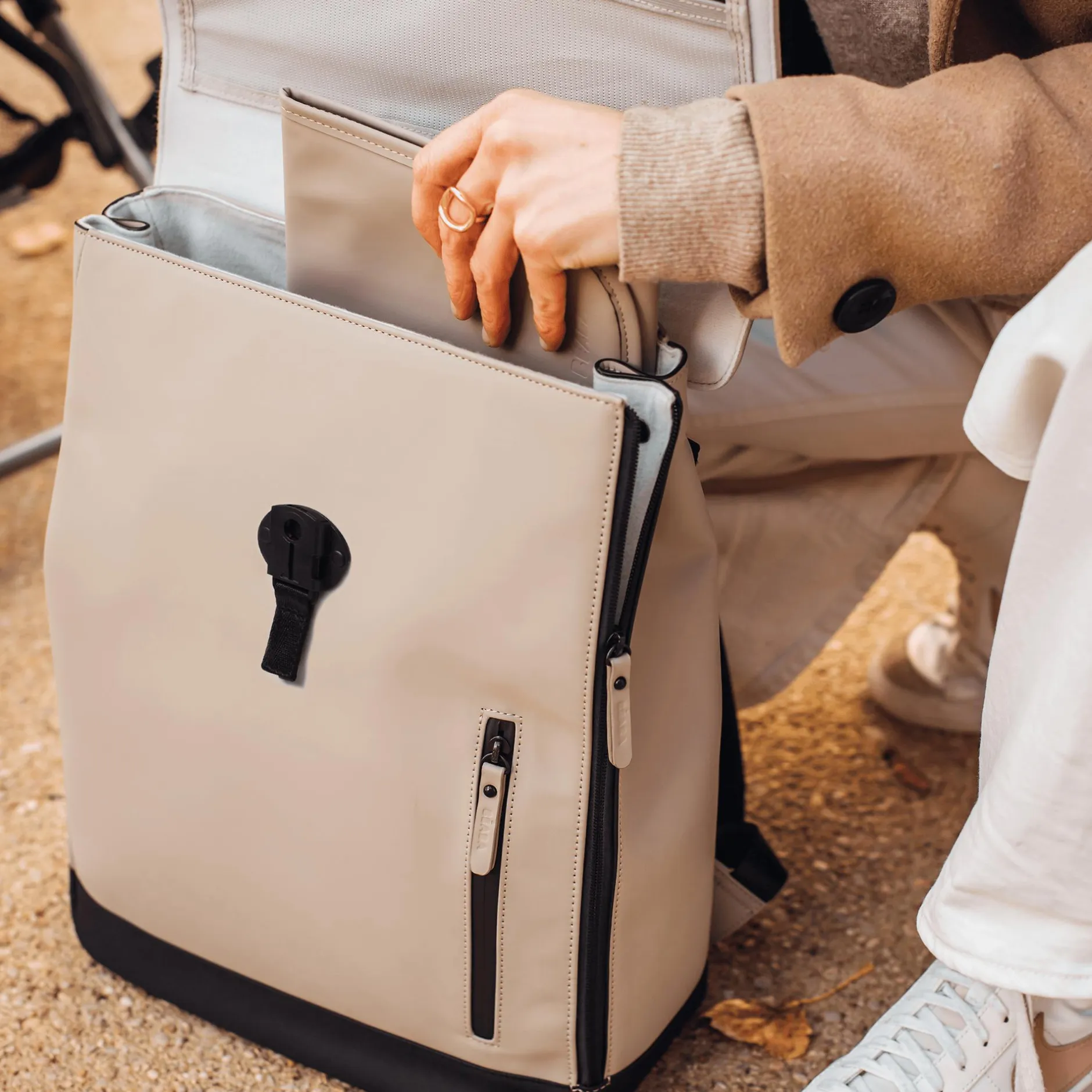 Bu00c8ABA Wickelrucksack Oslo Clay* Wickelrucksäcke