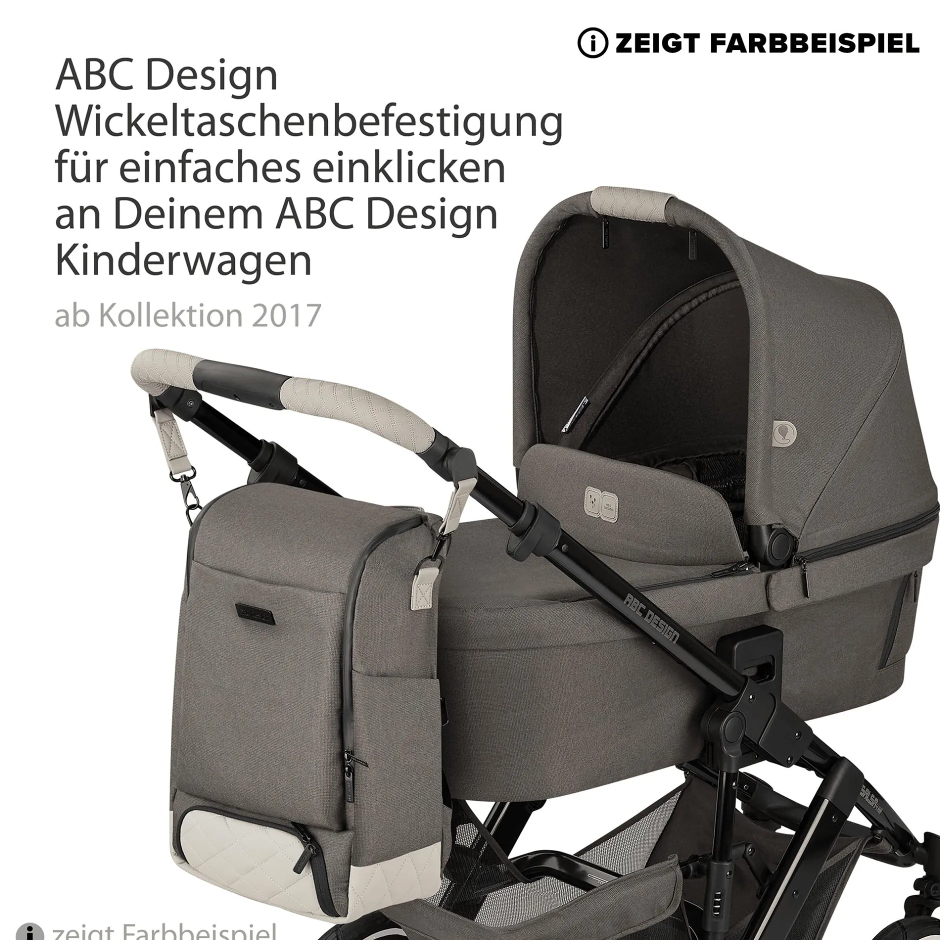ABC DESIGN Wickelrucksack Tour Biscuit* Wickelrucksäcke