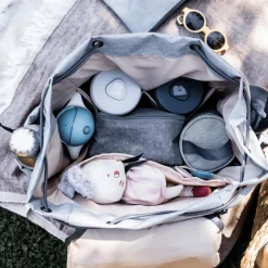 Bu00c8ABA Wickelrucksack Vancouver Heather Grey* Wickelrucksäcke