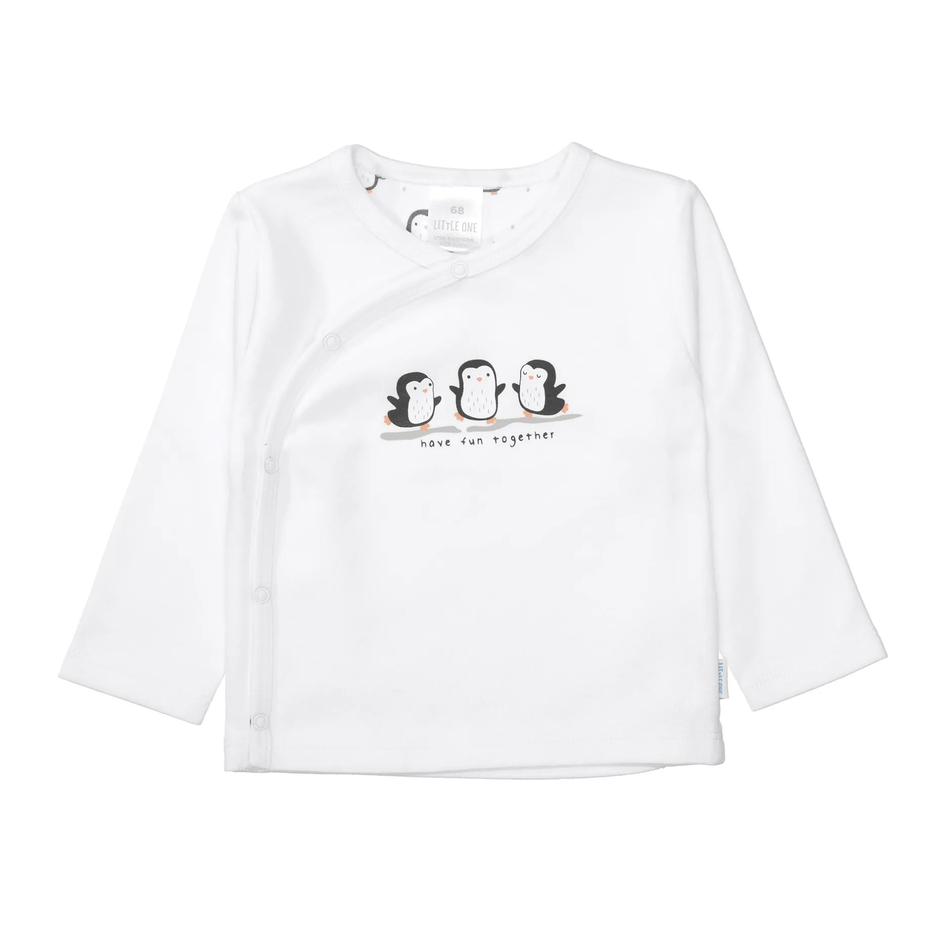 LITTLE ONE Wickelshirt Pinguin* Oberteile