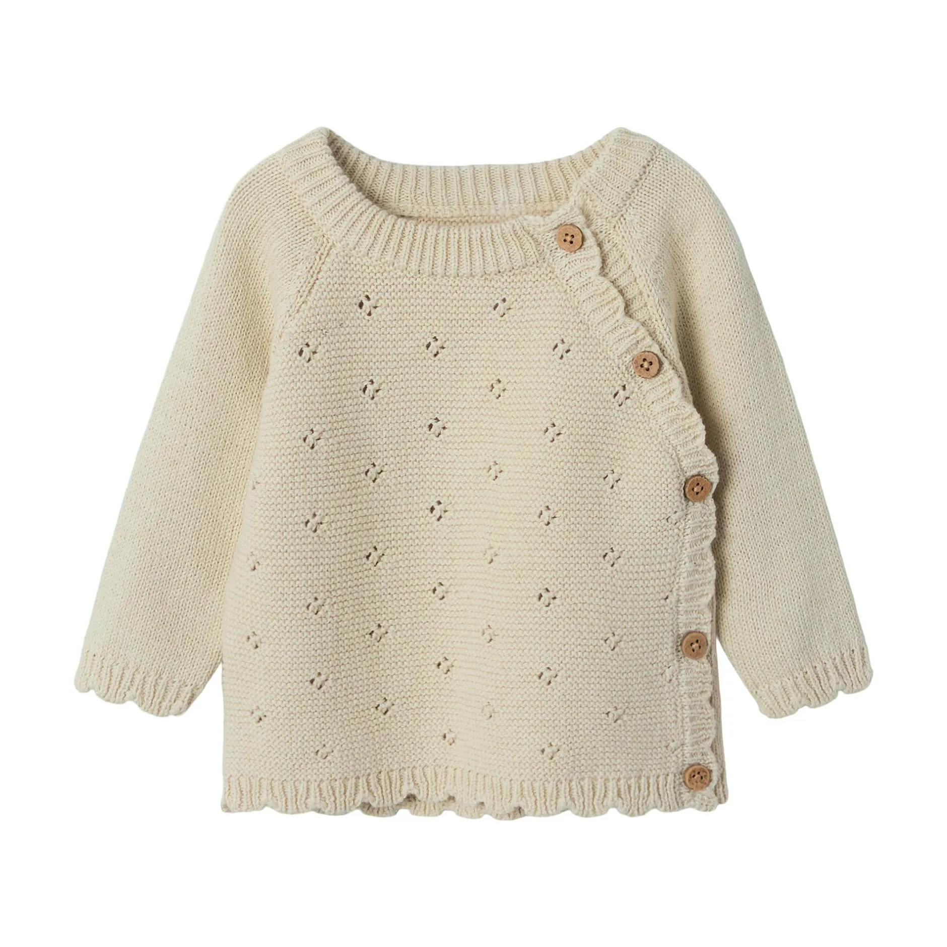 Lil' Atelier Wickel-Strickjacke* Oberteile