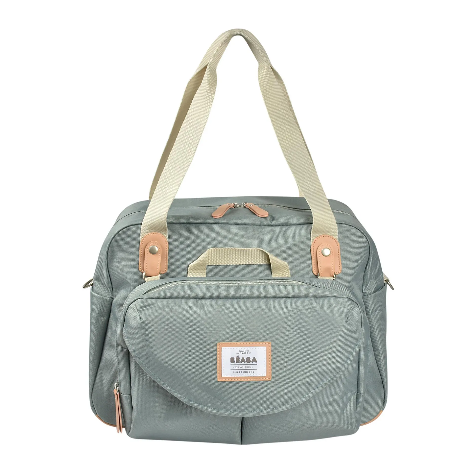 Bu00c8ABA Wickeltasche Geneve II Green Blue* Wickeltaschen