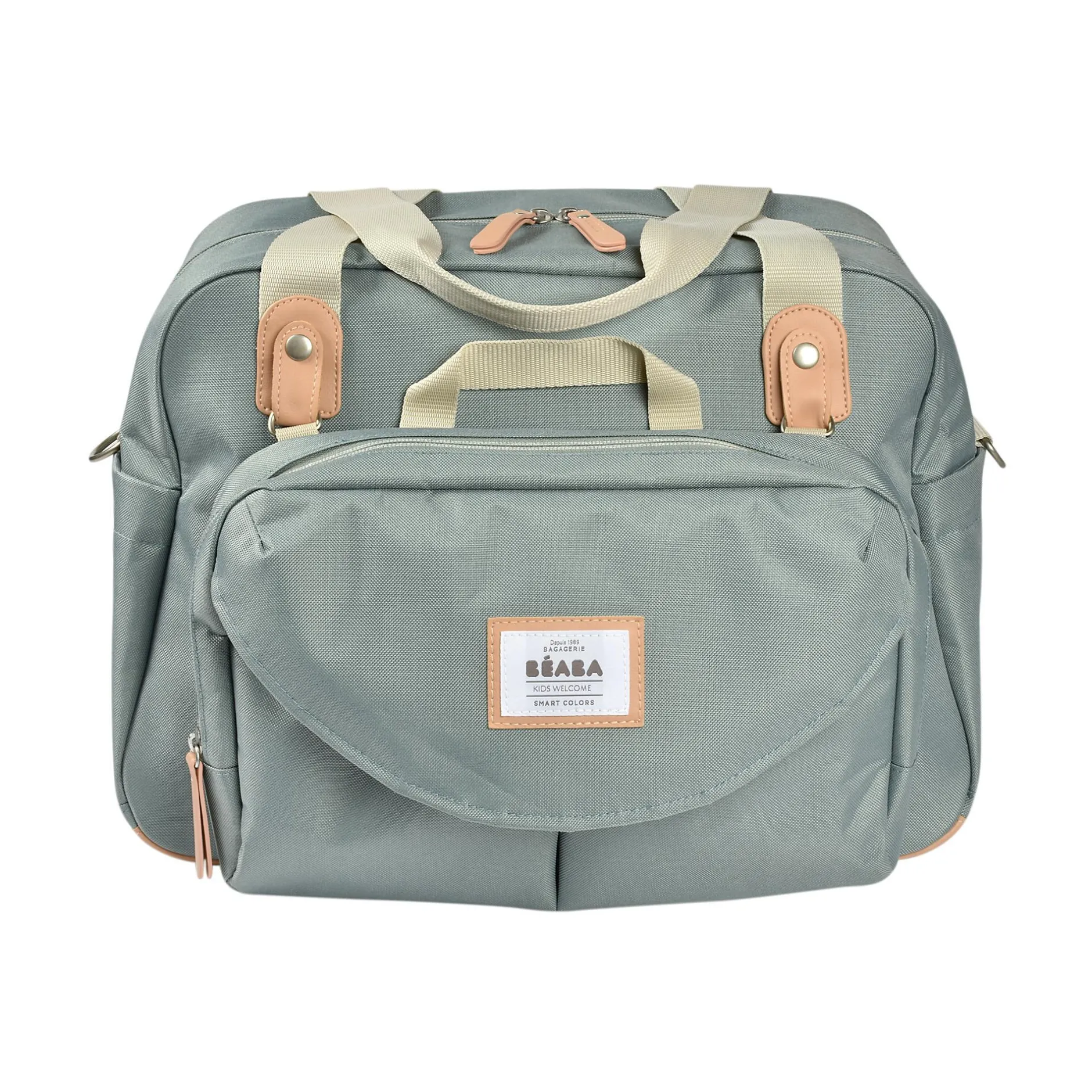 Bu00c8ABA Wickeltasche Geneve II Green Blue* Wickeltaschen
