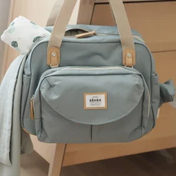 Bu00c8ABA Wickeltasche Geneve II Green Blue* Wickeltaschen