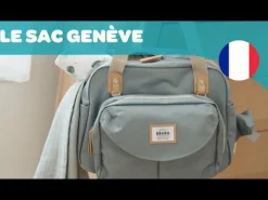 Bu00c8ABA Wickeltasche Geneve II Heather Grey* Wickeltaschen