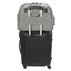 Bu00c8ABA Wickeltasche Geneve II Heather Grey* Wickeltaschen