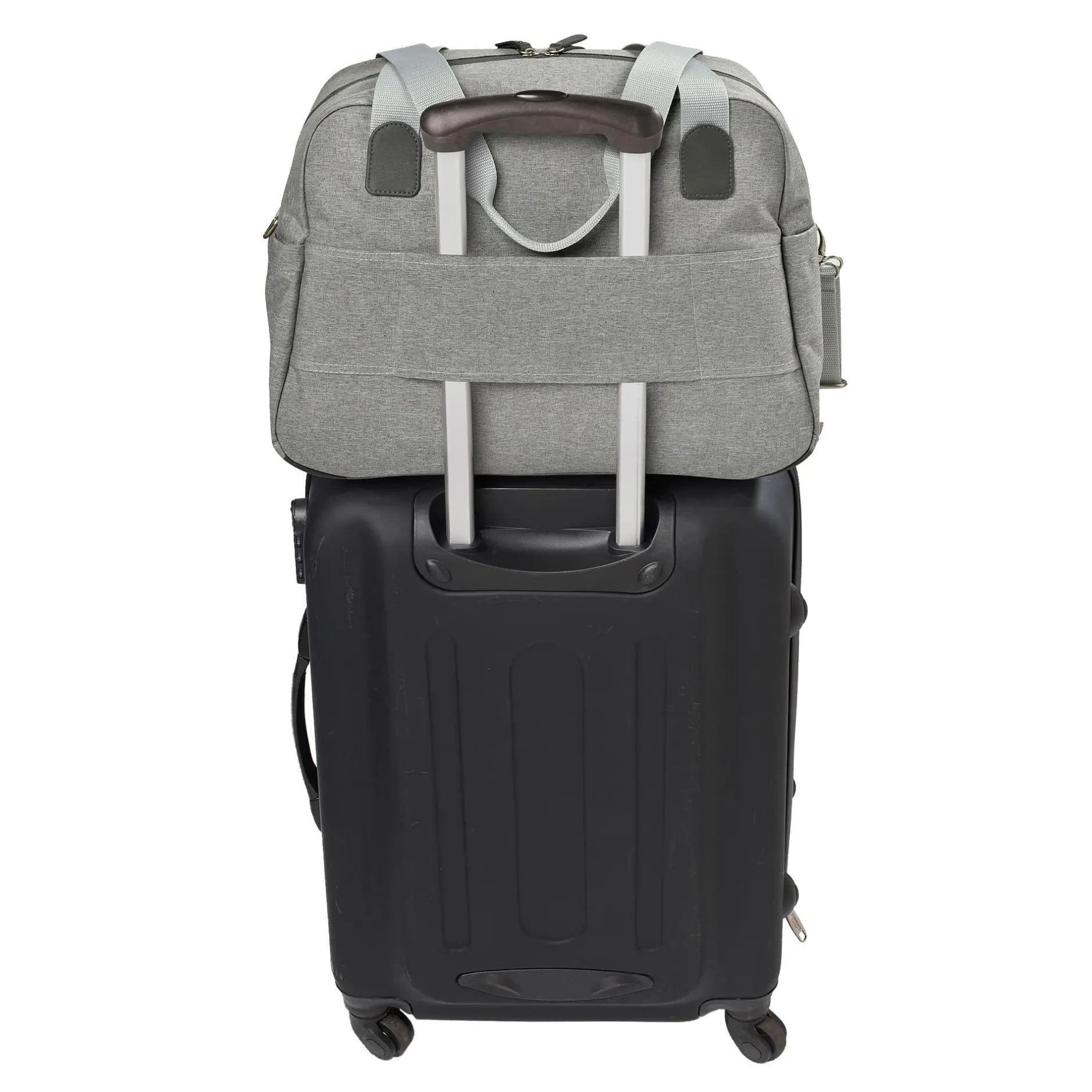 Bu00c8ABA Wickeltasche Geneve II Heather Grey* Wickeltaschen