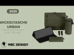 ABC DESIGN Wickeltasche Urban Almond*Kinder Wickeltaschen|Kinderwagen Zubehör
