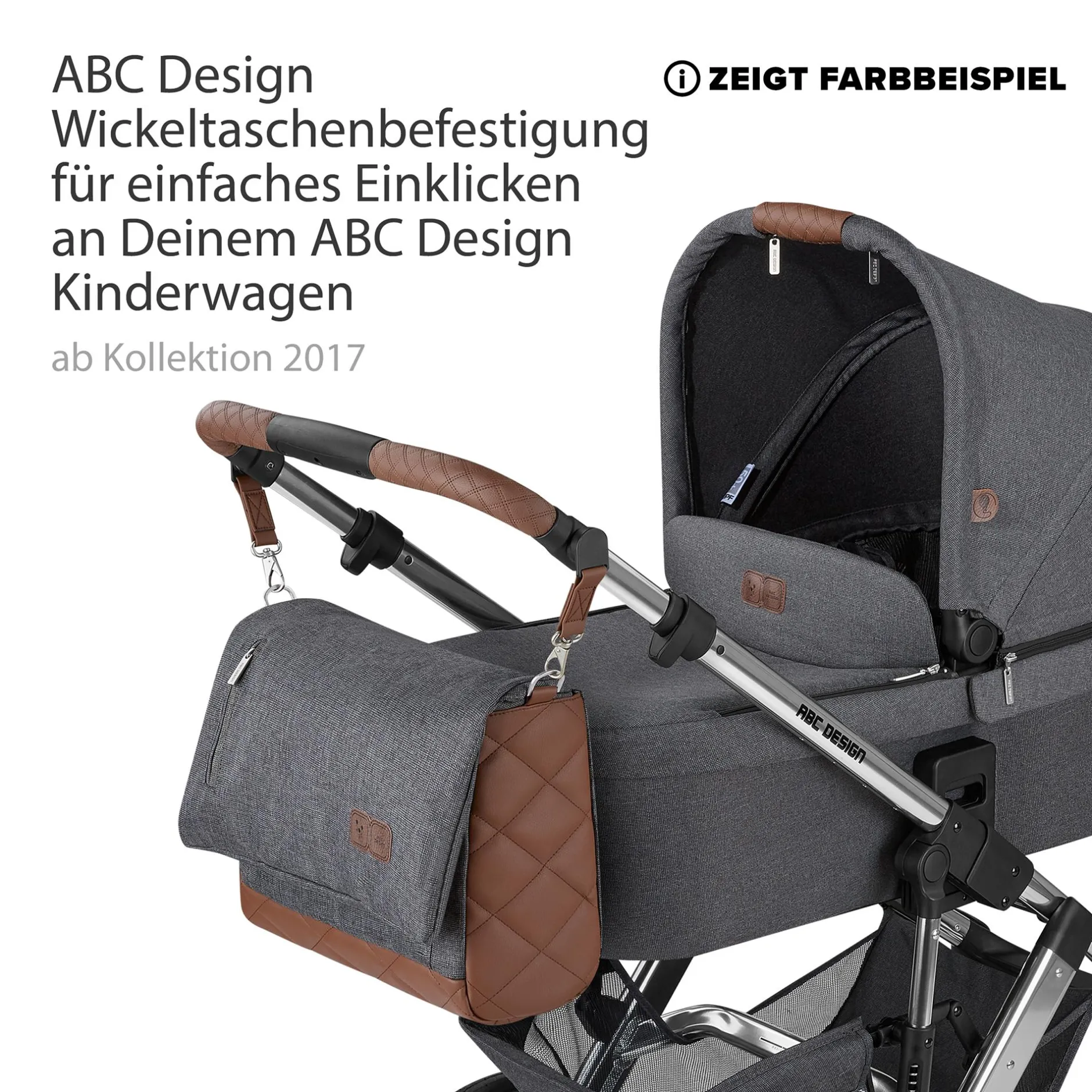 ABC DESIGN Wickeltasche Urban Biscuit* Wickeltaschen