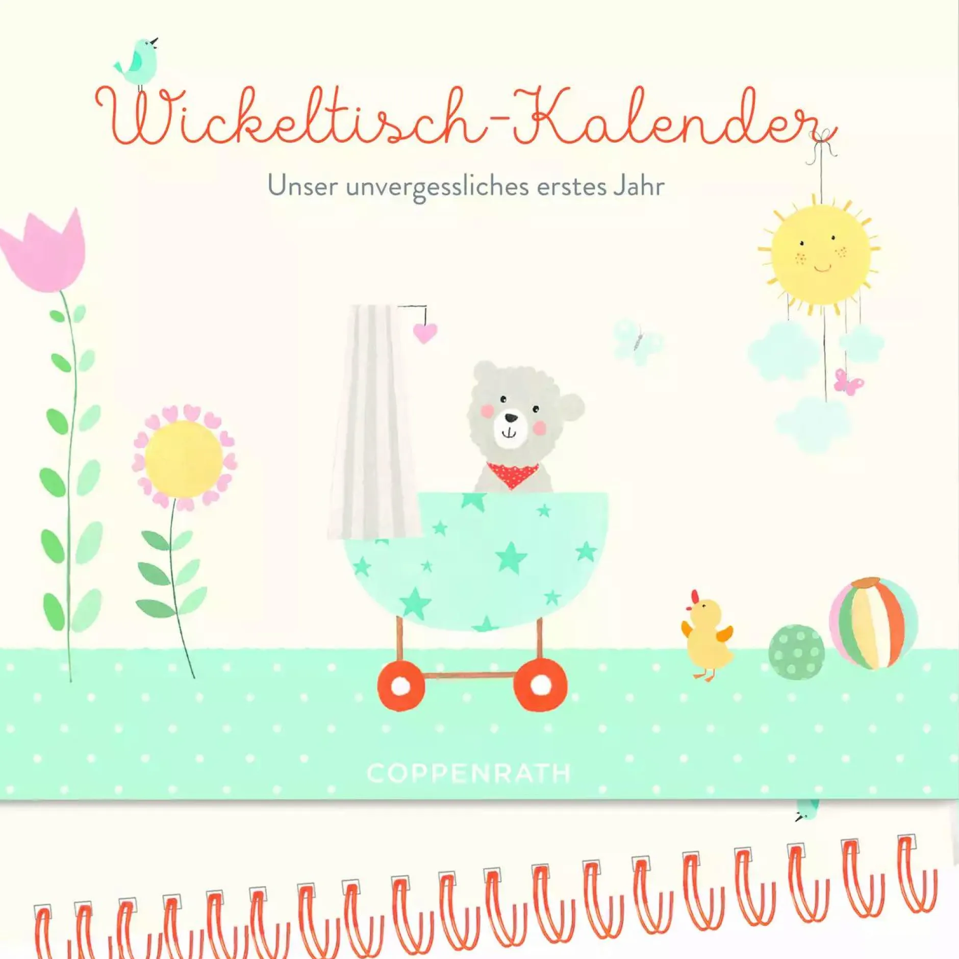 DIE SPIEGELBURG Wickeltisch-Kalender* Deko & Accessoires