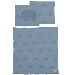 roba Wiegenwäsche Lil' Elephant Moonlight 80x80cm* Babybettwäsche