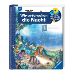 Ravensburger Wieso? Weshalb? Warum? Band 48: Wir erforschen die Nacht*Kinder Kinderbücher|Spielzeug Ab 4 Jahren