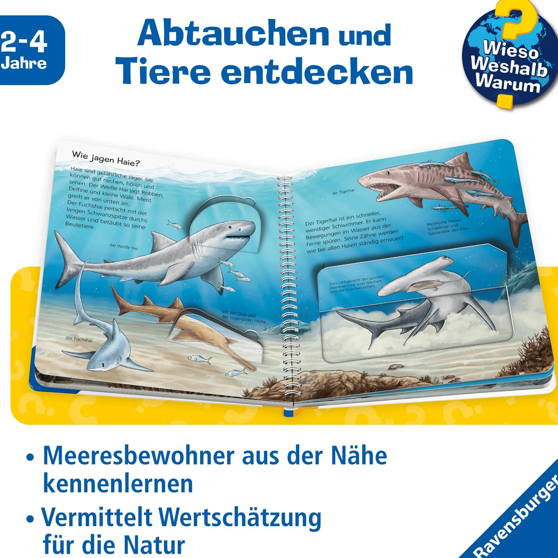 Ravensburger Wieso? Weshalb? Warum? Die Ozeane*Kinder Kinderbücher