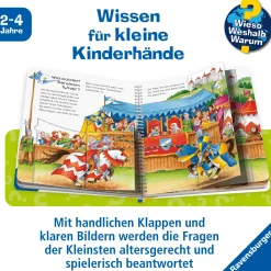 Ravensburger Wieso? Weshalb? Warum? Die Ritterburg*Kinder Kinderbücher