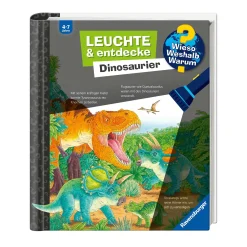 Ravensburger Wieso? Weshalb? Warum? Leuchte und entdecke: Dinosaurier*Kinder Kinderbücher