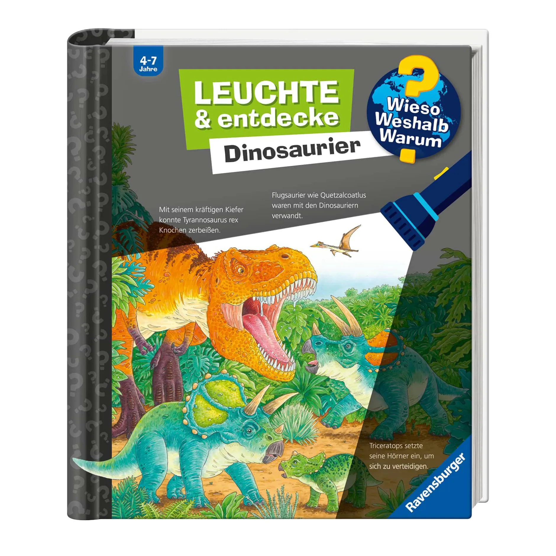 Ravensburger Wieso? Weshalb? Warum? Leuchte und entdecke: Dinosaurier*Kinder Kinderbücher