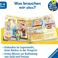 Ravensburger Wieso? Weshalb? Warum? Wir gehen einkaufen*Kinder Kinderbücher