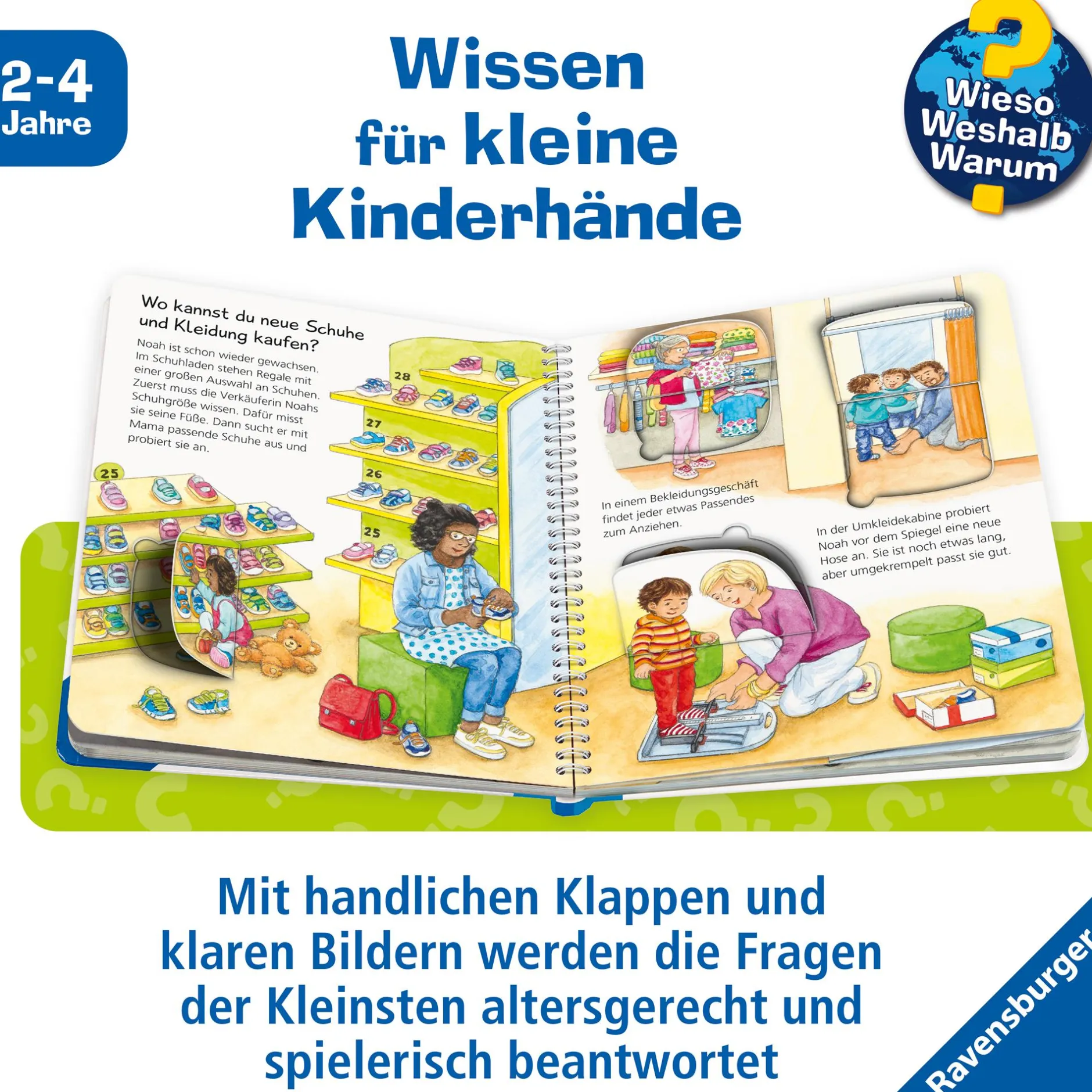 Ravensburger Wieso? Weshalb? Warum? Wir gehen einkaufen*Kinder Kinderbücher