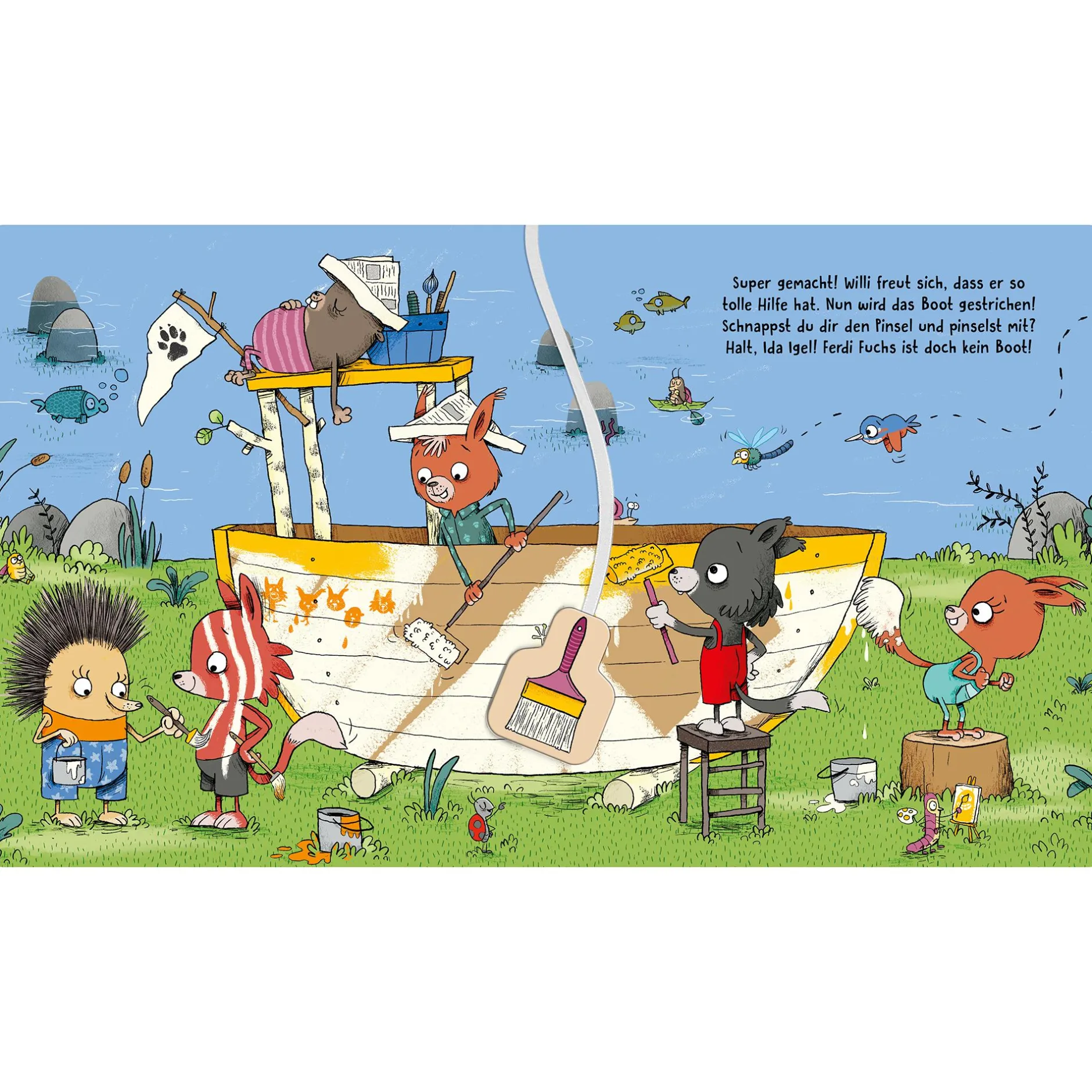 THIENEMANN Willi Wölfchen: Wir bauen ein Boot*Kinder Kinderbücher|Spielzeug Ab 3 Jahren
