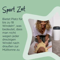 tommee tippee Windeleimer Simplee Sangenic mit 6 Nachfüllkassetten* Windeleimer