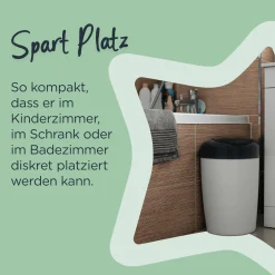 tommee tippee Windeleimer Simplee Sangenic mit 6 Nachfüllkassetten* Windeleimer