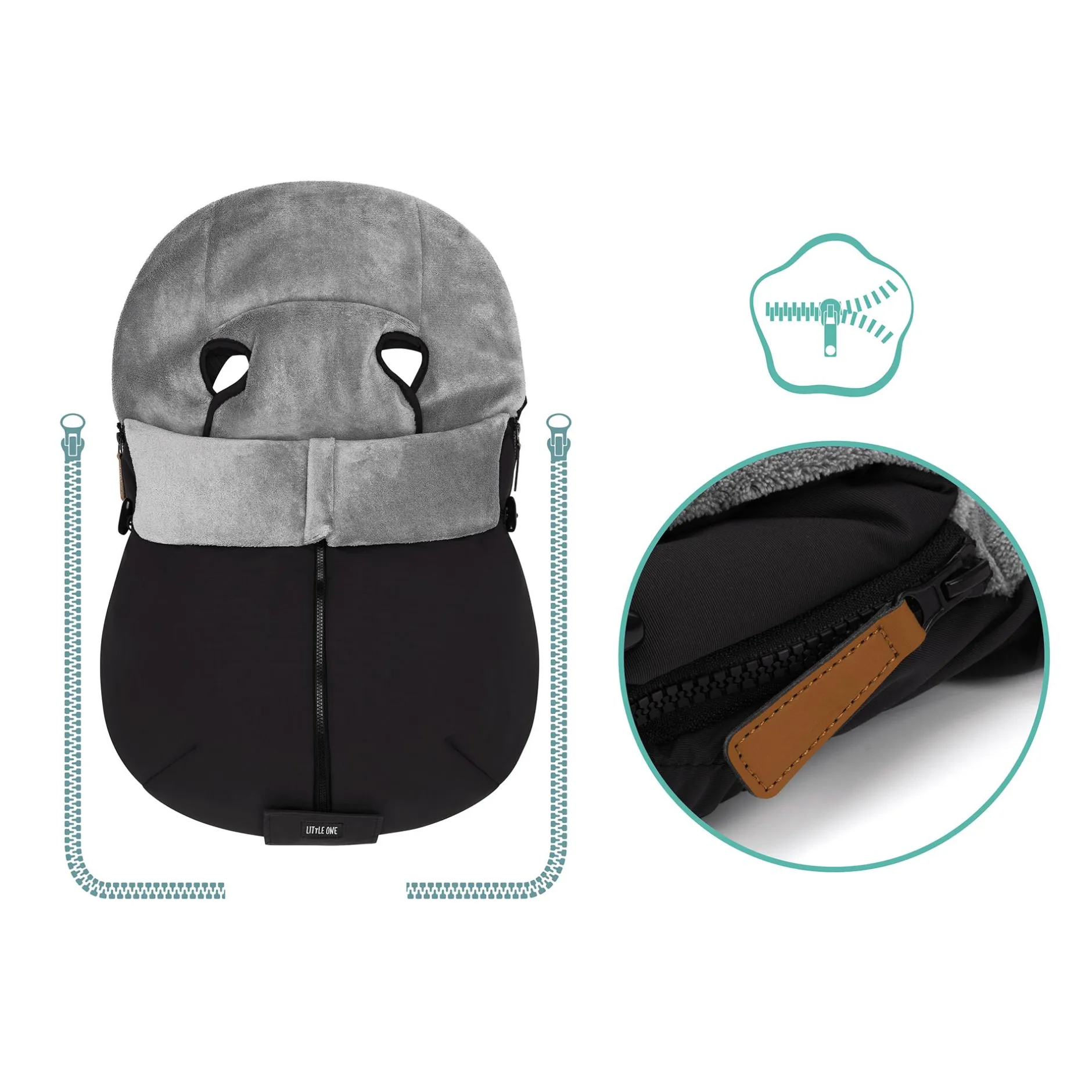 LITTLE ONE Winterfußsack Ice*Kinder Kindersitz Zubehör