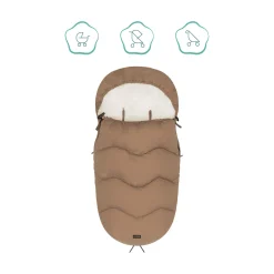 LITTLE ONE Winterfußsack Leo Toffee*Kinder Kinderwagen Zubehör