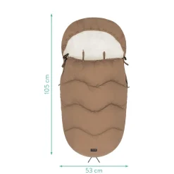 LITTLE ONE Winterfußsack Leo Toffee*Kinder Kinderwagen Zubehör